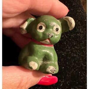 Antique Cast Iron Fido Dog Pencil Holder HUBLEY